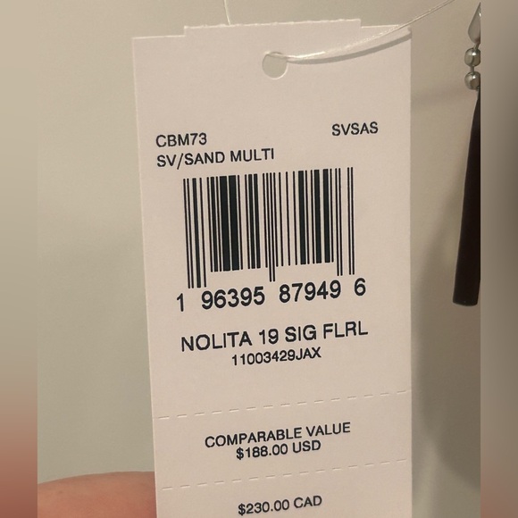 Coach Nolita Signature Floral Beige Mini Bag - Picture 4 of 9